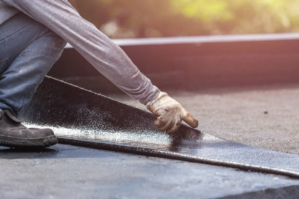Professional Crawl Space Encapsulation technician working in Columbus, NC